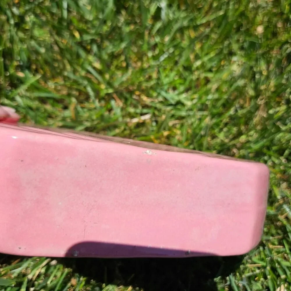 vintage art deco boho maximalism pink vase